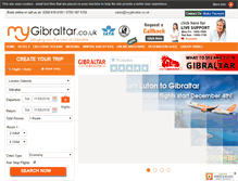Tablet Screenshot of mygibraltar.co.uk